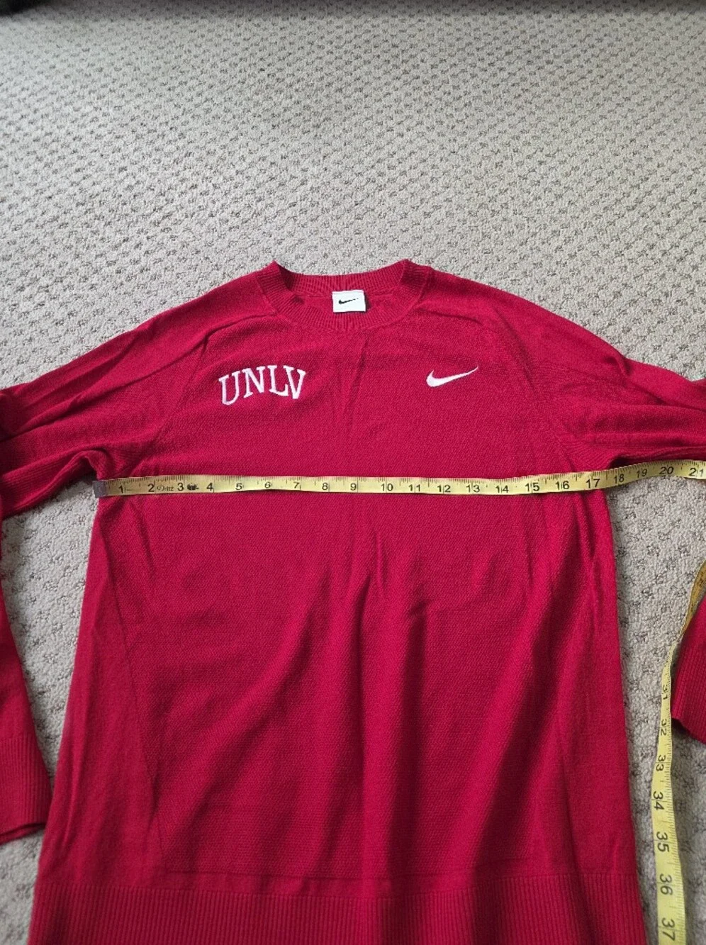 Nike UNLV Red Crewneck Sweater